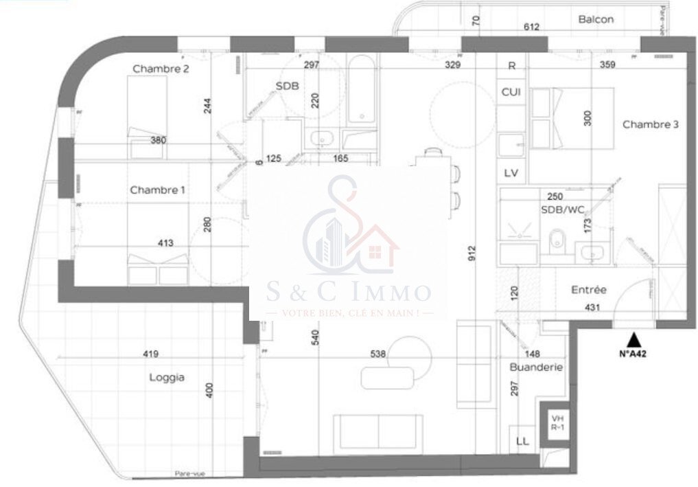 Apartamento en Meseta Norte, Suresnes, Francia 2 - 16888567