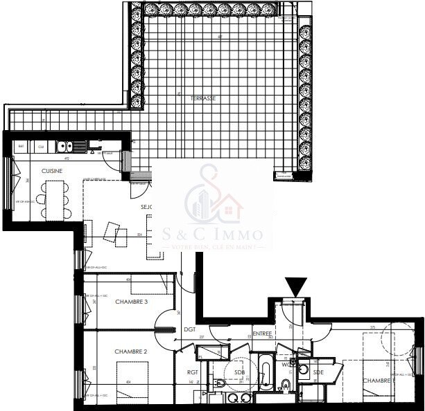 Apartment in Pavé des Gardes, Chaville, France 4 - 17016724