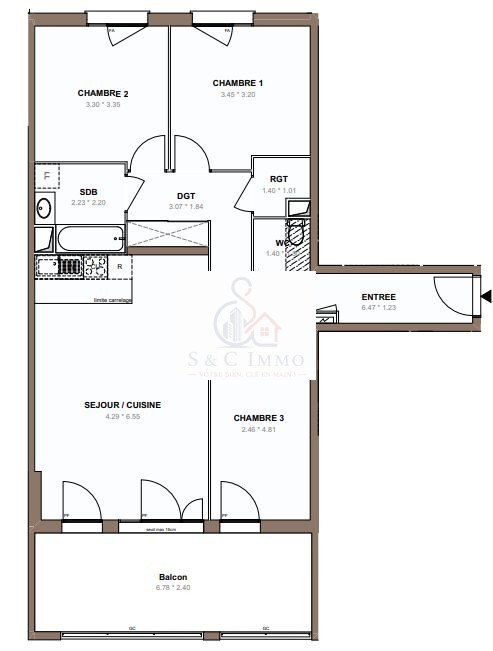 Apartment in Chessy, Ile-de-France, France 4 - 17456458