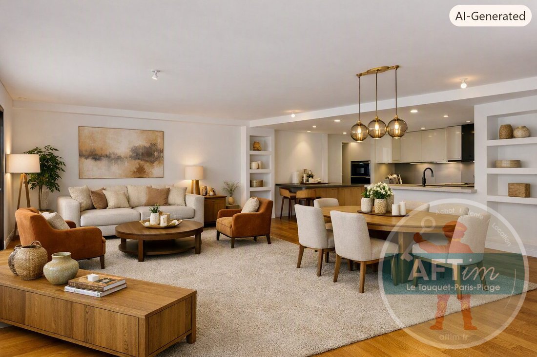 Apartment in Zone Industrielle-Forêt, Le Touquet-Paris-Plage, France 3 - 18626714