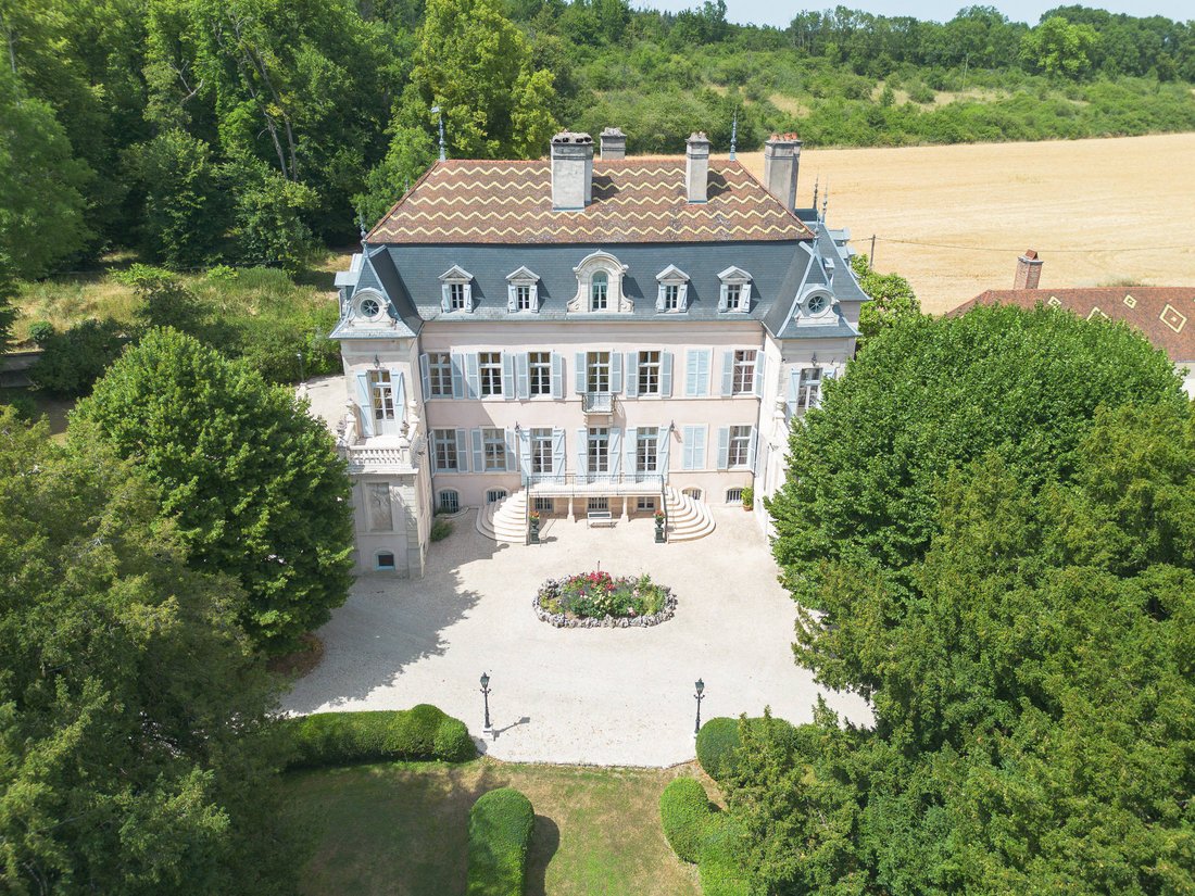 Castle in Grangier, Dijon, France 1 - 18628426