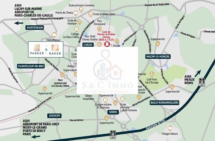 Appartamento a Chessy, Isola di Francia, Francia 5 - 17016804