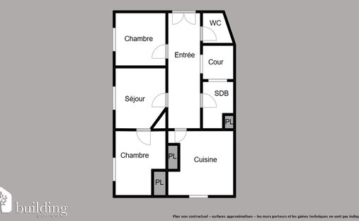 Apartamento en Hôtel de Ville-Planchette, Levallois-Perret, Francia 1