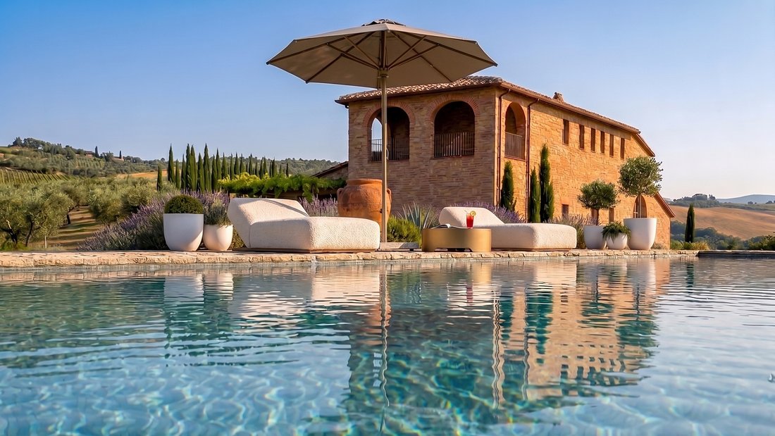 Country House in Monteroni d'Arbia, Tuscany, Italy 1 - 18631250