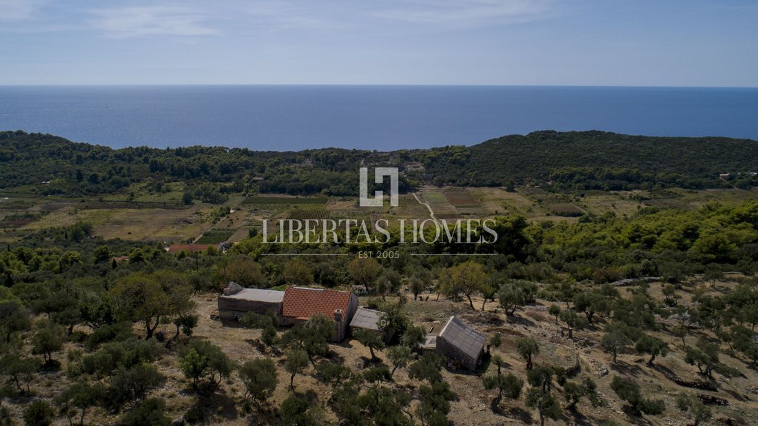 Casa en Šipan, Condado de Dubrovnik-Neretva, Croacia 1 - 18631799