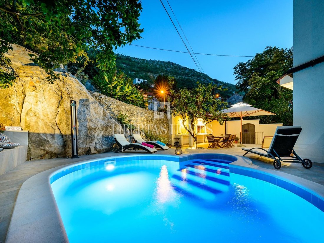 Maison à Sustjepan, Comitat de Dubrovnik-Neretva, Croatie 1 - 18631644