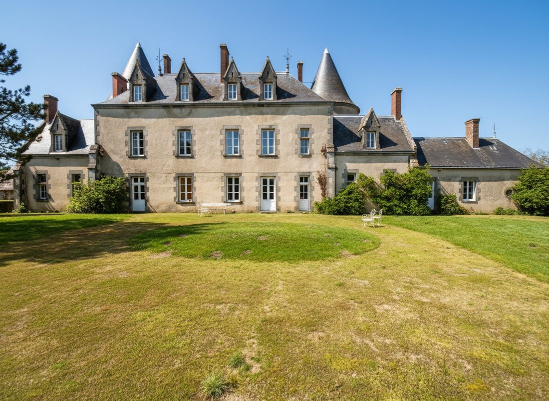 Chateau in Le Dorat, Neu-Aquitanien, Frankreich 1 - 18632554