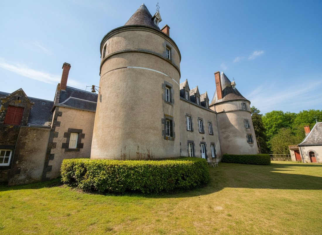 Chateau in Le Dorat, Neu-Aquitanien, Frankreich 3 - 18632554