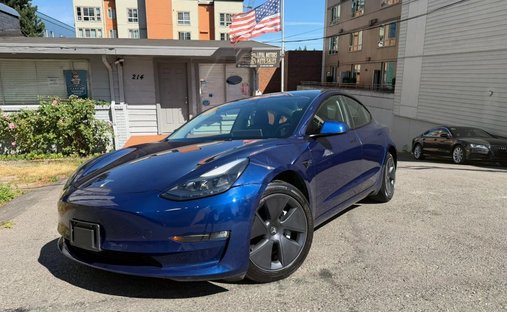 2022 Tesla Model 3 Long Range Sedan 4D in Bellevue, WA, United States 1