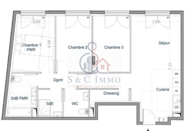 Appartamento a Centre Ville - Jonchère, Bougival, Francia 2 - 16888489