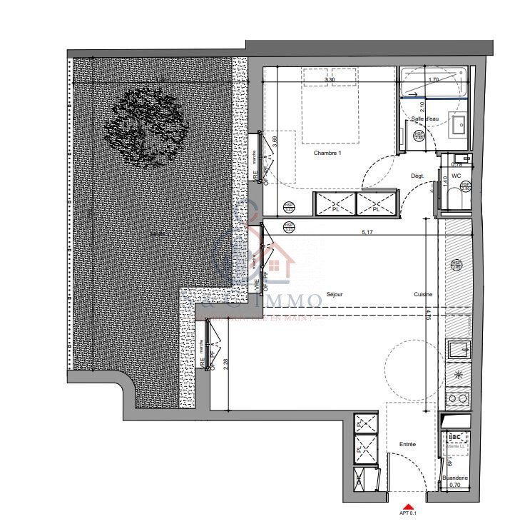 Apartment in Gambetta, Paris 20e Arrondissement, Paris 2 - 18578755