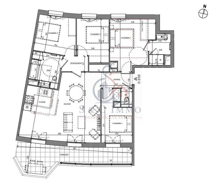 Wohnung in Serris, Île-de-France, Frankreich 2 - 17229236