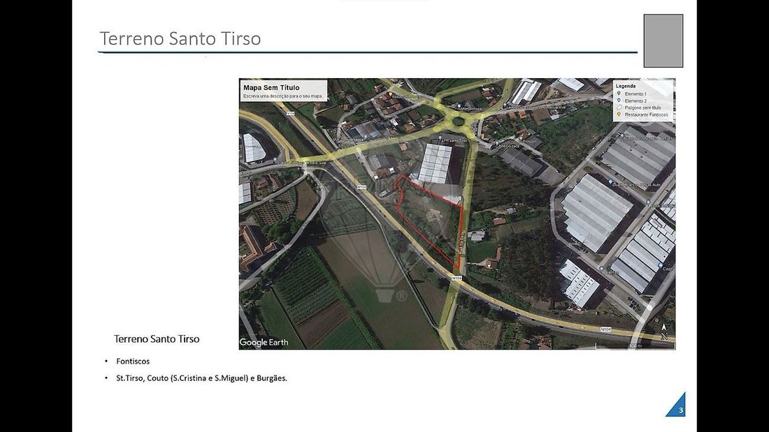 Land in Santo Tirso, Couto (Santa Cristina e Sao Miguel) e Burgaes, Porto District, Portugal 4 - 18634413