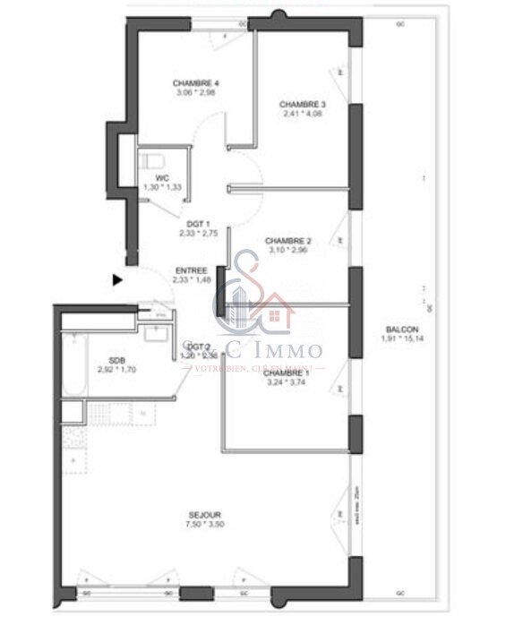 Apartment in Centre Ville Est, Ivry-sur-Seine, France 4 - 16888544