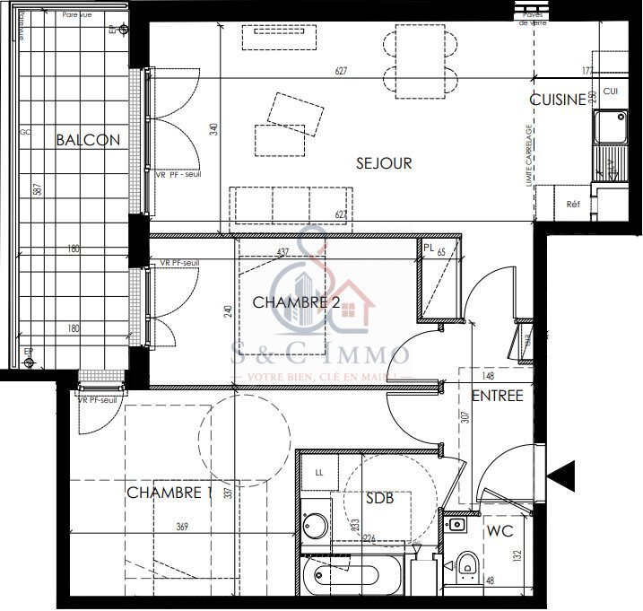 Apartamento en Pavé des Gardes, Chaville, Francia 3 - 17016712