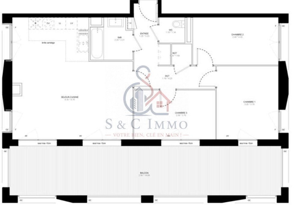 Apartment in Montevrain, Ile-de-France, France 4 - 16888527