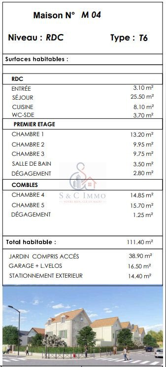 Apartment in Bois de la Couronne, Bois-d'Arcy, France 5 - 16888431