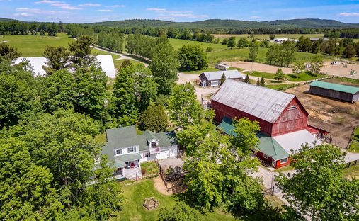 Rancho en Marbleton, Quebec, Canadá 1