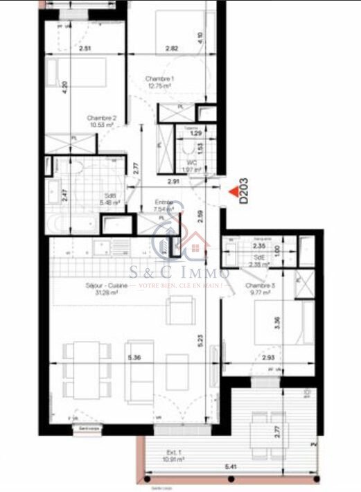Apartment in Béranger-Savoie, Châtillon, France 4 - 16888517
