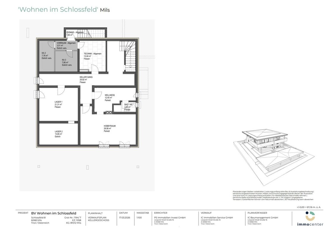 Apartment in Mils, Tyrol, Austria 3 - 18640946