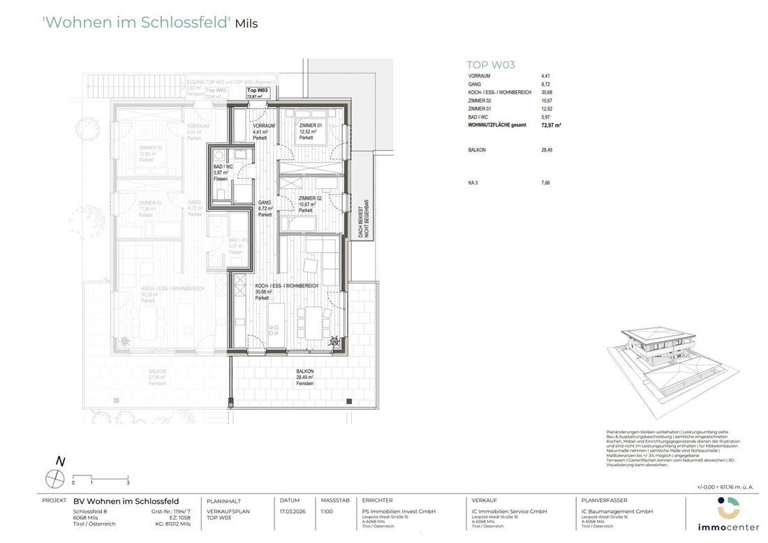 Apartment in Mils, Tyrol, Austria 2 - 18640941
