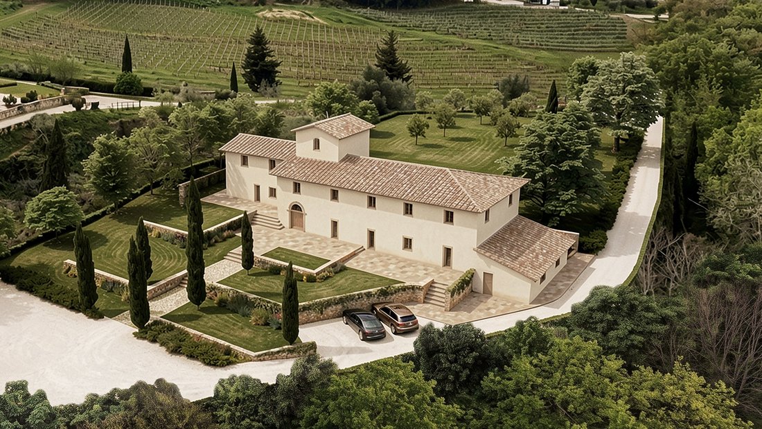 Villa in Center, Montespertoli, Tuscany 1 - 18641299