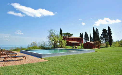 Villa à Sarteano, Toscane, Italie 1