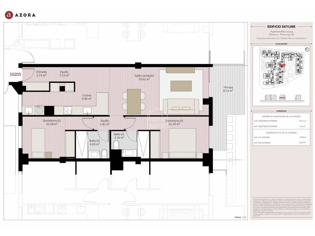 Apartment in Ciutadella de Menorca, Balearic Islands, Spain 1 - 18644219