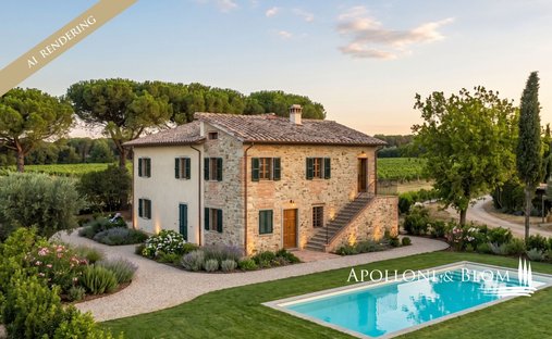 House in Center, Cortona, Tuscany 1