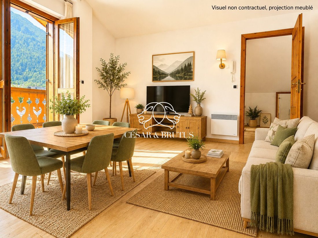 Apartamento en Les Houches, Auvernia-Ródano-Alpes, Francia 3 - 18384917