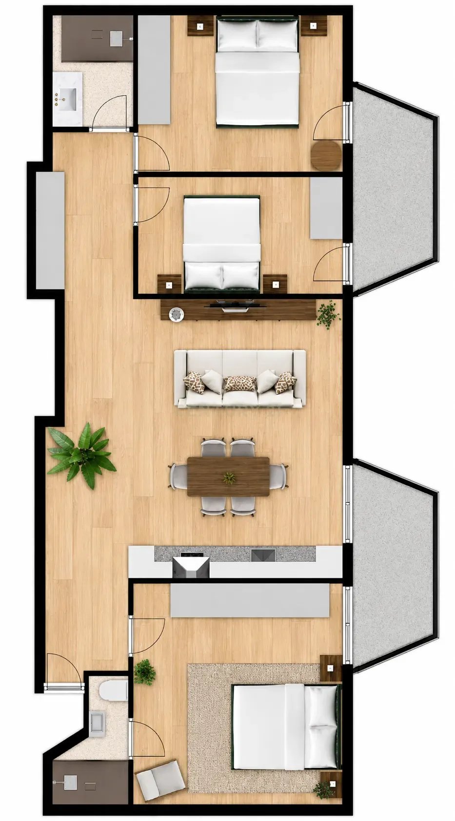 Apartment in Sao Domingos de Benfica, Lisbon, Portugal 2 - 18359768