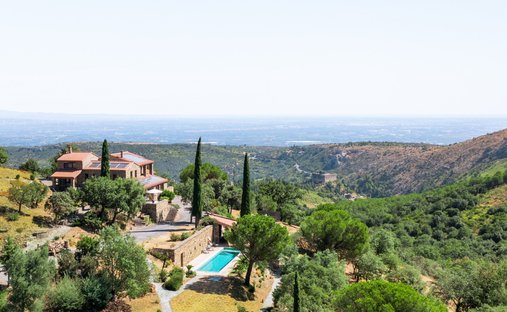 House in Castelnou, Occitania, France 1