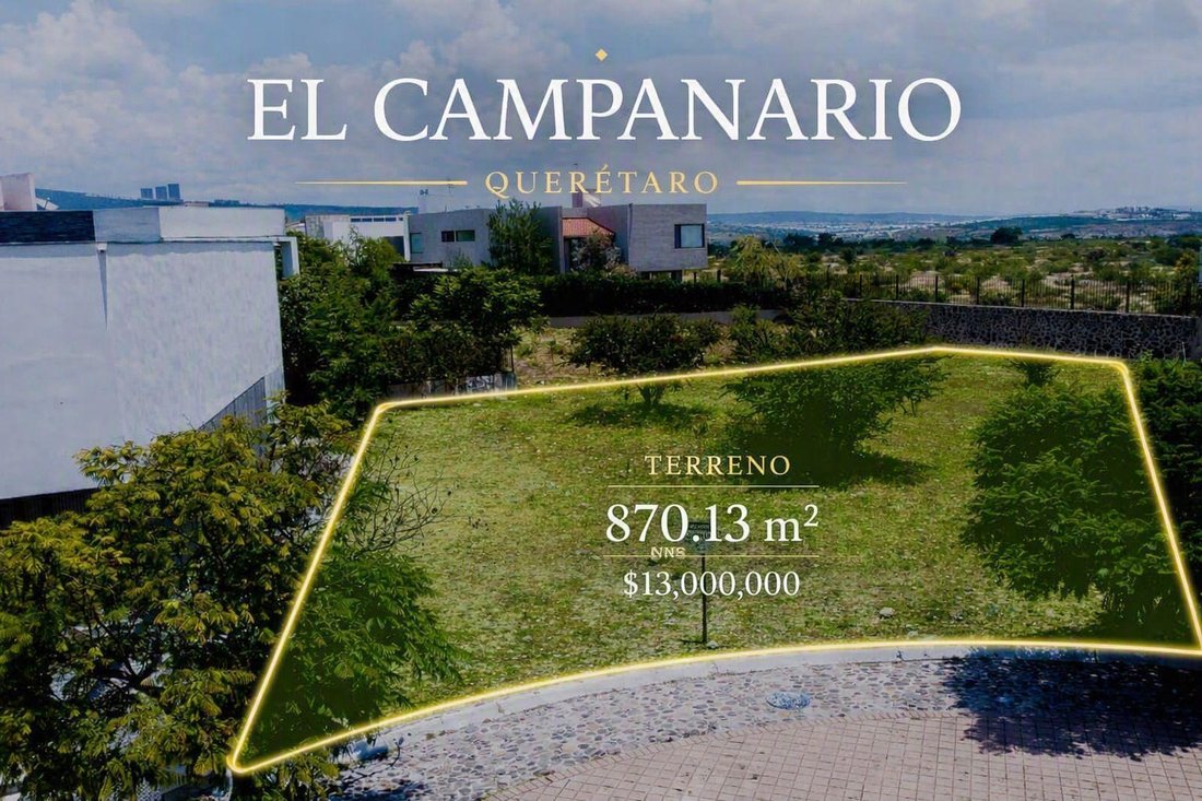 Land in Santiago de Querétaro, Querétaro, Mexico 1 - 18131219