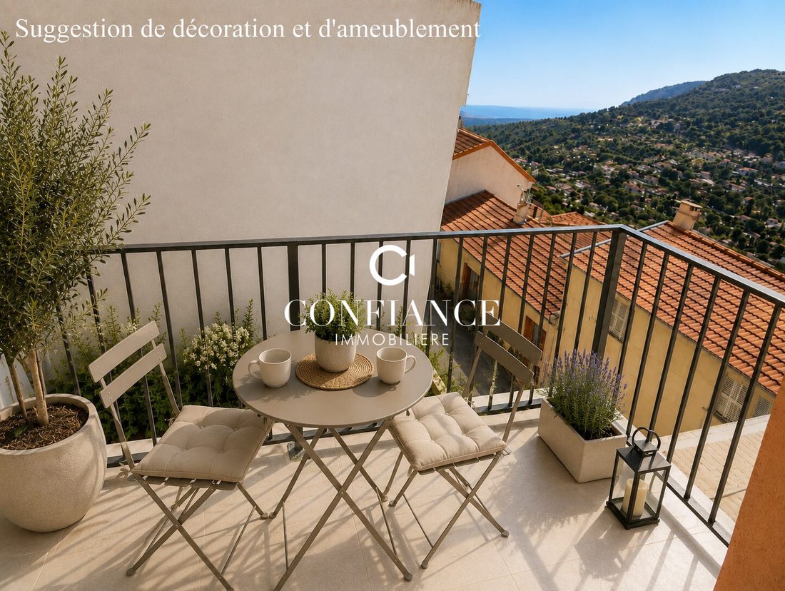 Appartement à La Turbie, Provence-Alpes-Côte d'Azur, France 1 - 17841120