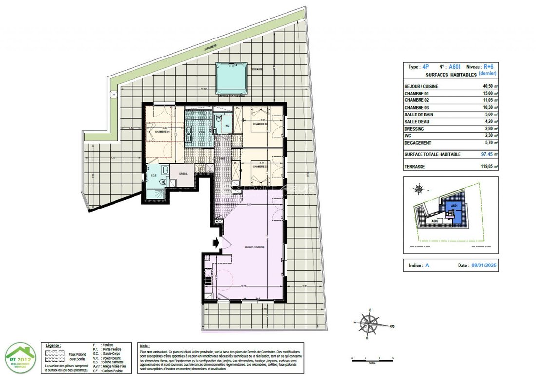 Apartment in Cannes, Provence-Alpes-Côte d'Azur, France 4 - 18645103