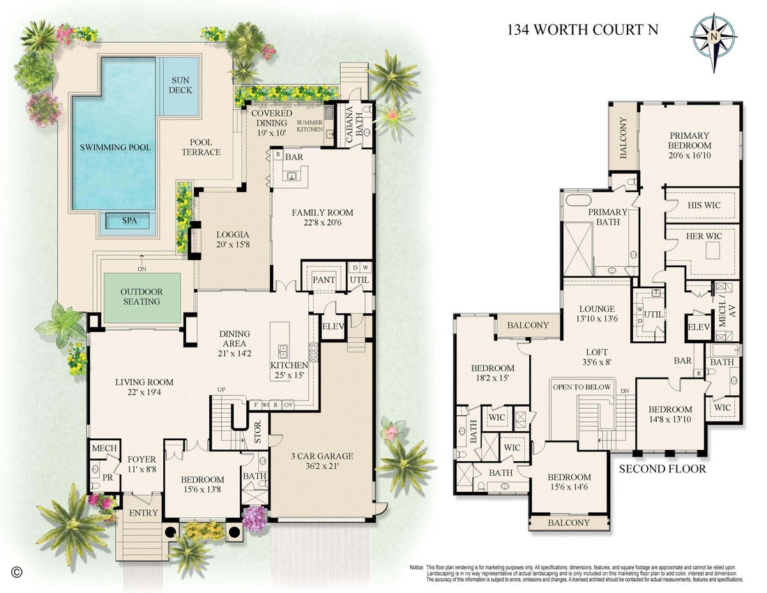 Casa a West Palm Beach, Florida, Stati Uniti 2 - 18485733