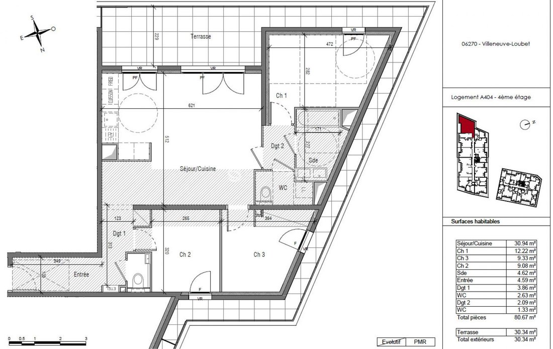 Appartement à Village, Villeneuve-Loubet, France 5 - 18645332