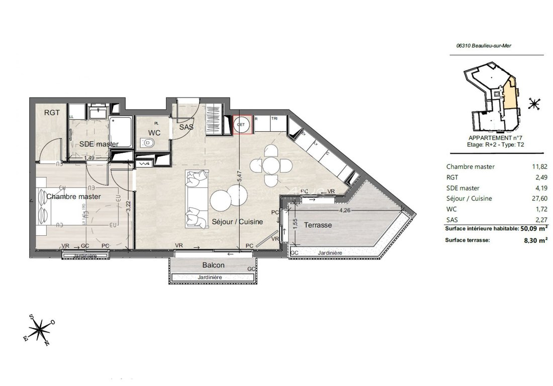Apartment in Beaulieu-sur-Mer, Provence-Alpes-Côte d'Azur, France 5 - 18645312