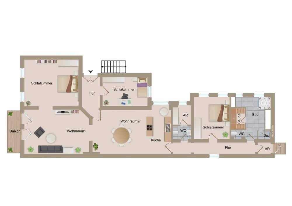 Appartement à Schöneberg, Rhénanie-Palatinat, Allemagne 5 - 18598678