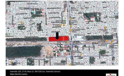 Land in Cancún, Quintana Roo, Mexico 1