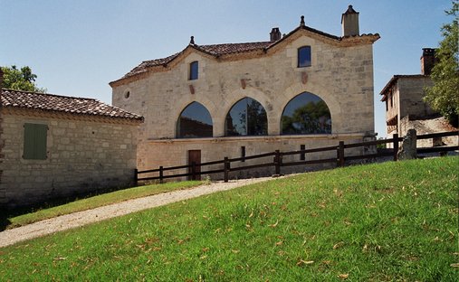 Castle in Belfort-du-Quercy, Occitania, France 1
