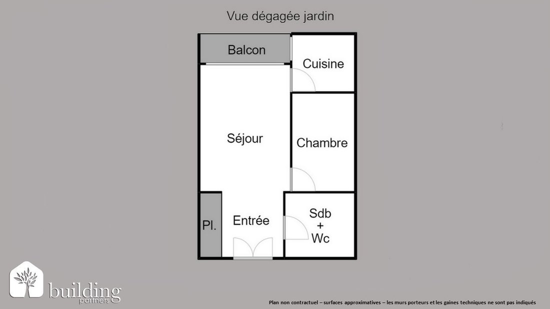 Apartment in La Fourche-Guy Môquet, Paris 17e Arrondissement, Paris 2 - 18646215