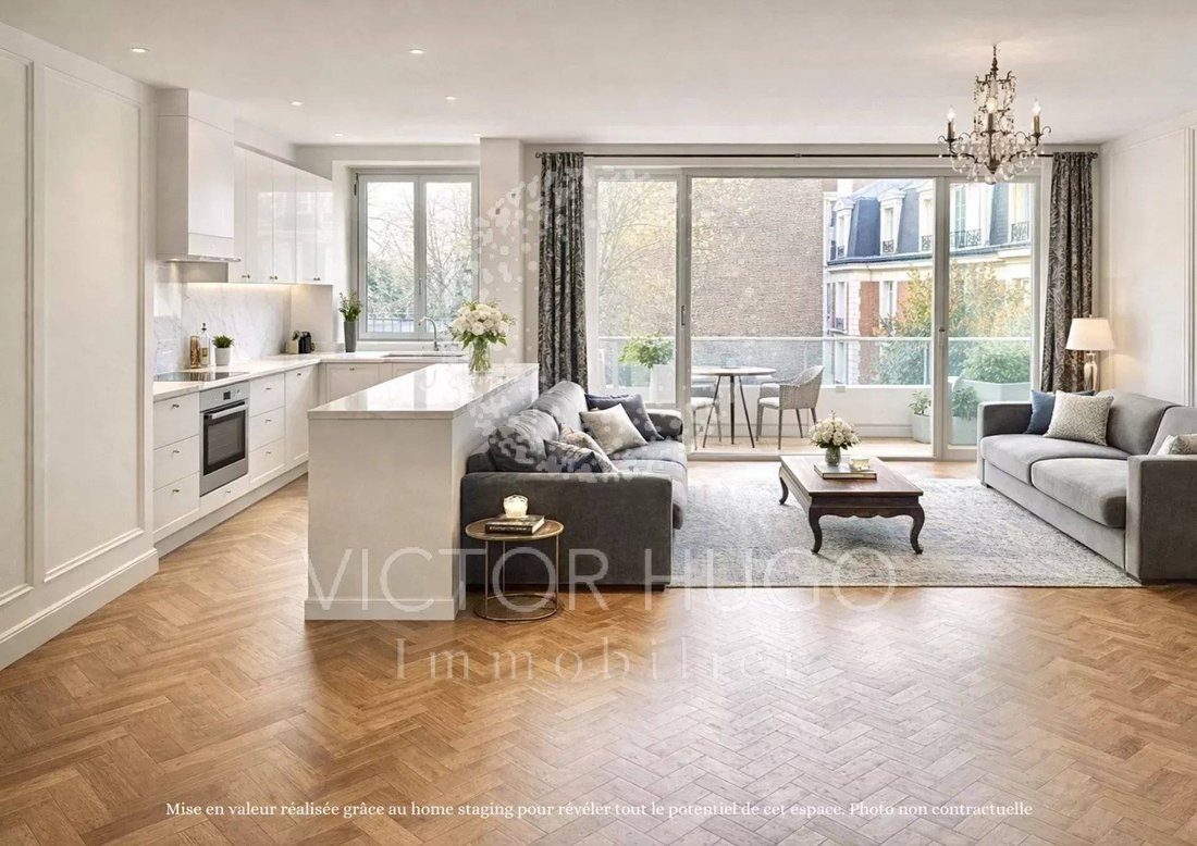 Apartment in Bois de Boulogne, Paris 16e Arrondissement, Paris 2 - 16772711