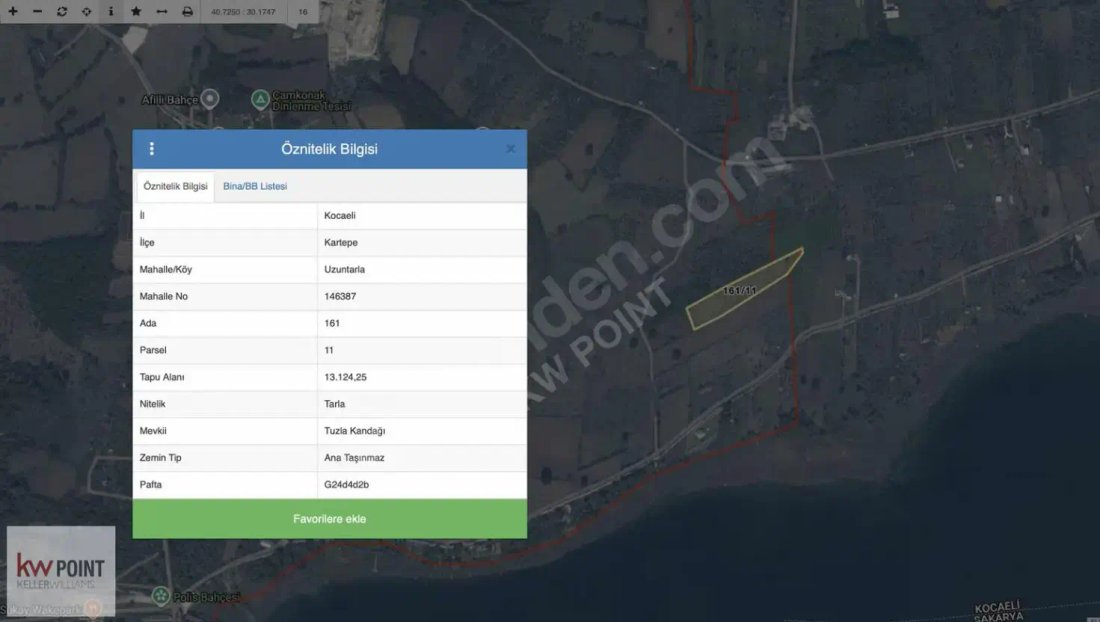 Land in Kocaeli, Kartepe, Turkey 3 - 18649367