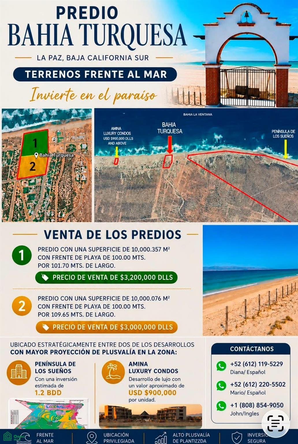 Land in Agua Amarga, Baja California Sur, Mexico 1 - 18648968