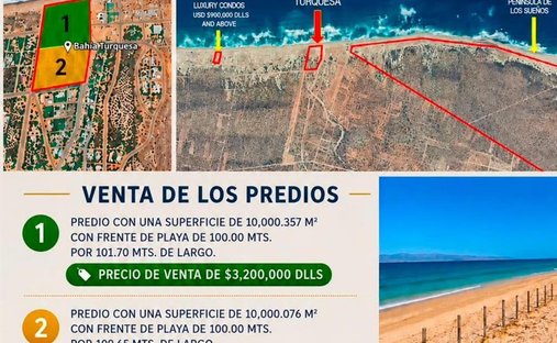 Land in Agua Amarga, Baja California Sur, Mexico 1