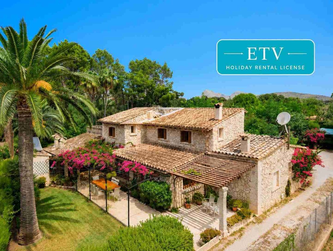 Finca in Pollença, Balearische Inseln, Spanien 1 - 18241976