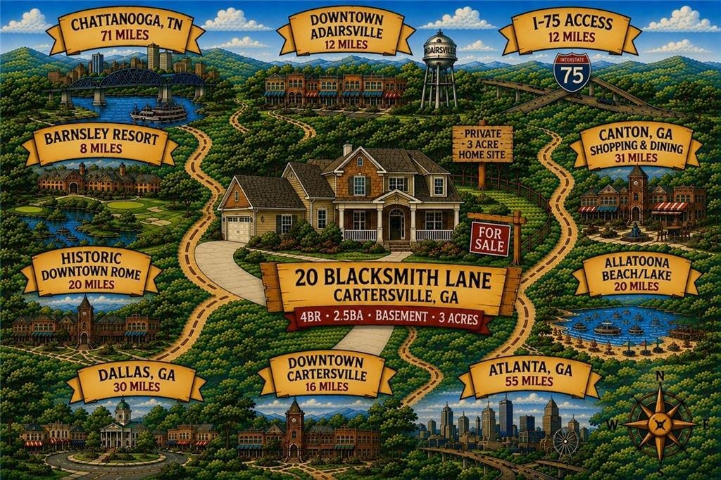 Casa a Cartersville, Georgia, Stati Uniti 3 - 18391150