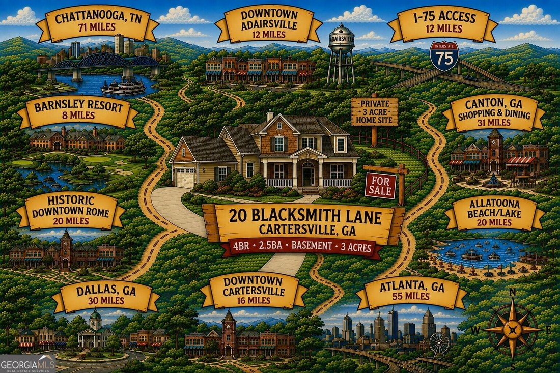 Casa a Cartersville, Georgia, Stati Uniti 3 - 18395005