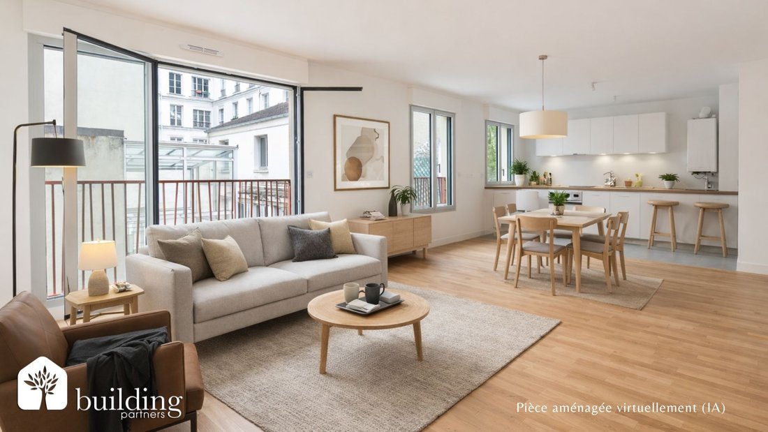 Apartment in La Fourche-Guy Môquet, Paris 17e Arrondissement, Paris 1 - 18649406